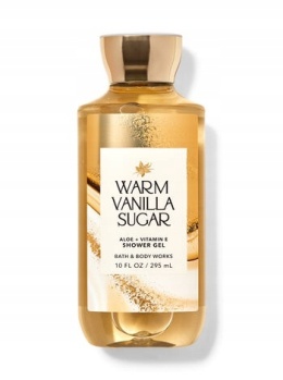BATH & BODY WORKS Warm Vanilla Sugar - Żel pod Prysznic 295 ml