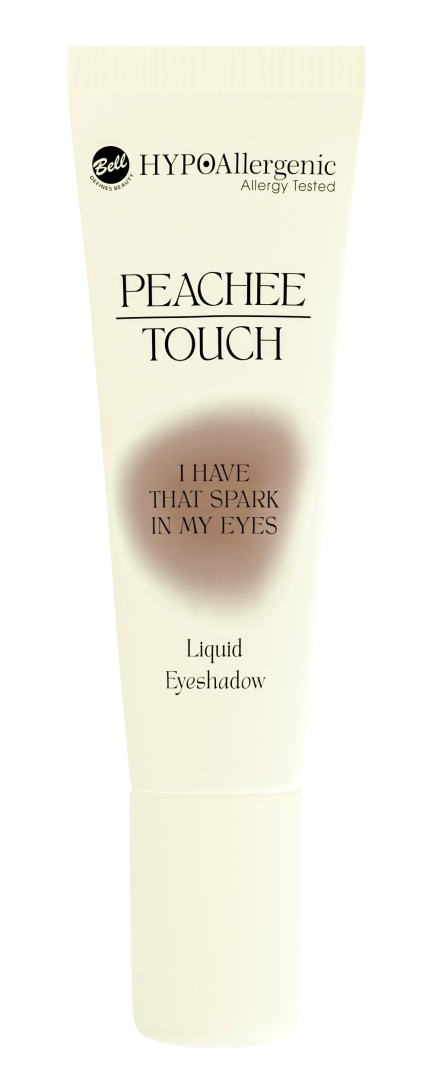 BELL Peachee Touch 02 - Hypoalergiczny Cień do Powiek w Płynie 10g