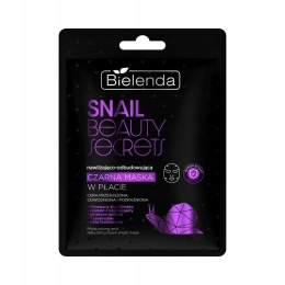 BIELENDA Snail Beauty Secrets - Nawilżająco-Odbudowująca Maska w Płacie
