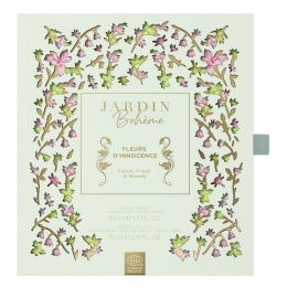 JARDIN BOHEME Fleurs D'Innocence - Woda Perfumowana + Żel pod Prysznic