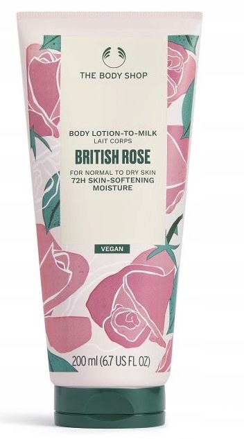 THE BODY SHOP Balsam do Ciała BRITISH ROSE 200 ml