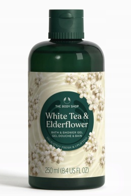 THE BODY SHOP Żel pod Prysznic WHITE TEA & ELDERFLOWER 250 ml