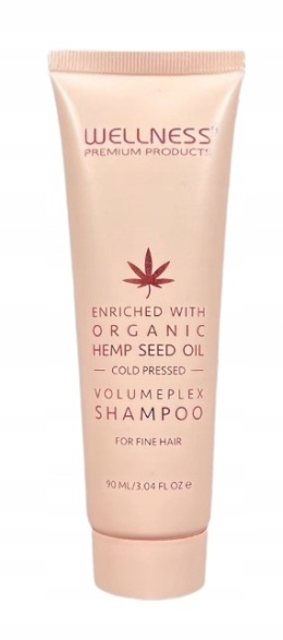 WELLNESS Premium VOLUMEPLEX Shampoo - Szampon do Włosów 90 ml