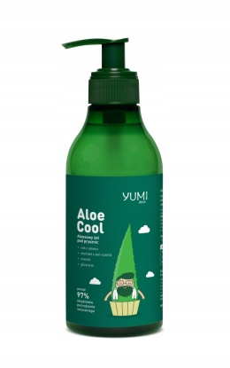 YUMI Men Aloe Cool - Żel pod Prysznic 400 ml