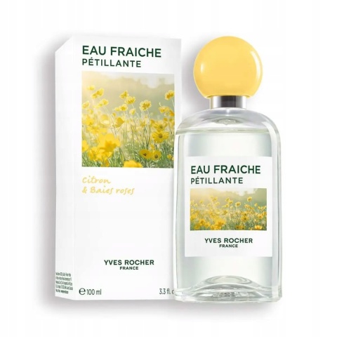 YVES ROCHER Petillante Citron & Baies Roses - Woda Toaletowa 100 ml