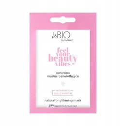 BeBIO Fell Your Beauty Vibes - Naturalna Maska Rozświetlająca 10 ml