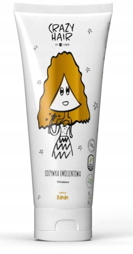 CRAZY HAIR Banan - Odżywka Emolientowa do Włosów 250 ml