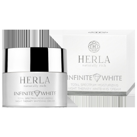 HERLA Infinite White - Krem na Noc 50 ml