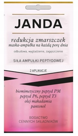 JANDA Redukcja Zmarszczek - Maska - Ampułka 10 ml