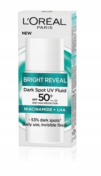 L'OREAL Paris Bright Reveal 50 SPF - Fluid Redukujący Przebarwienia 50 ml