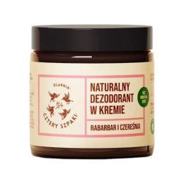 MYDLARNIA Cztery Szpaki - Dezodorant w Kremie 60 ml RABARBAR I CZEREŚNIA