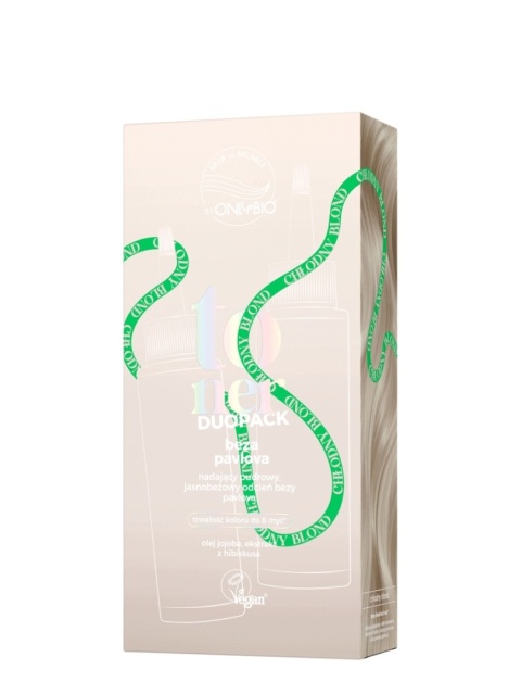 ONLYBIO Toner DUOPACK - Toner do Włosów BEZA PAVLOVA 2 x 100 ml