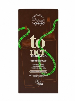 ONLYBIO Toner DUOPACK - Toner do Włosów CZEKOLADOWY 2 x 100 ml