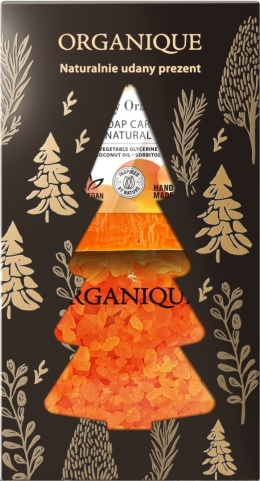 ORGANIQUE Orange Scent - Zestaw Mydło + Sól do Kąpieli