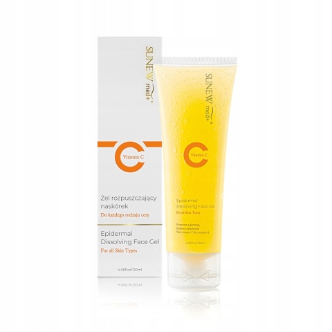SUNEW Med+ Witamina C - Żel peeling Rozpuszczający Naskórek do Twarzy 120 g