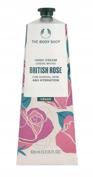 THE BODY SHOP Krem do Rąk BRITISH ROSE 100 ml