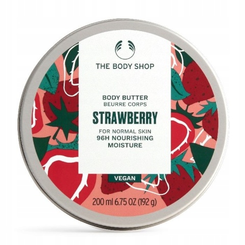 THE BODY SHOP Masło do ciała TRUSKAWKA 200 ml