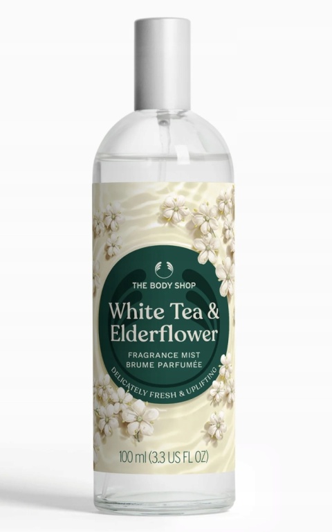 THE BODY SHOP Mgiełka do Ciała WHITE TEA & ELDERFLOWER 100 ml