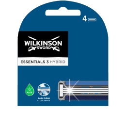 WILKINSON Essentials 3 Hybrid - Wkłady do Maszynki 4 szt