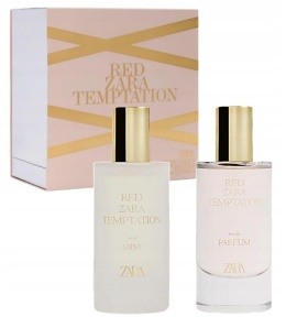 ZARA Red Temptation set - Woda Perfumowana 50 ml + Mgiełka do Włosów 50 ml