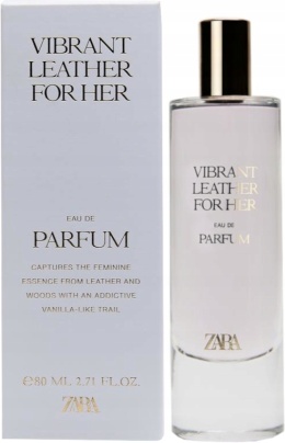ZARA Vibrant Leather for HER - Woda Perfumowana 80 ml